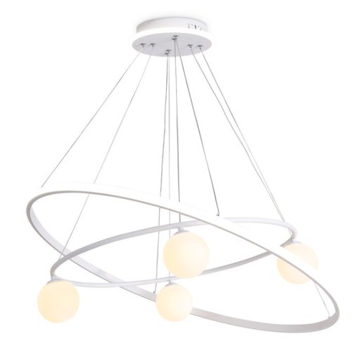 люстра подвесная AMBRELLA Comfort LED 92Вт 6400К 6900Лм ПДУ белый