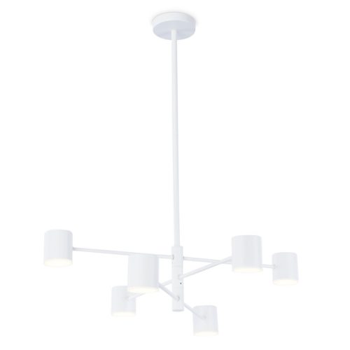 люстра потолочная AMBRELLA Comfort LED 29Вт 6400К 2175Лм белый