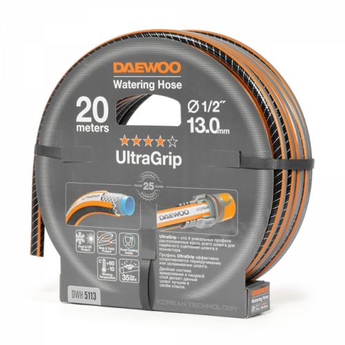 шланг армированный DAEWOO UltraGrip 1/2" 20м 35Бар