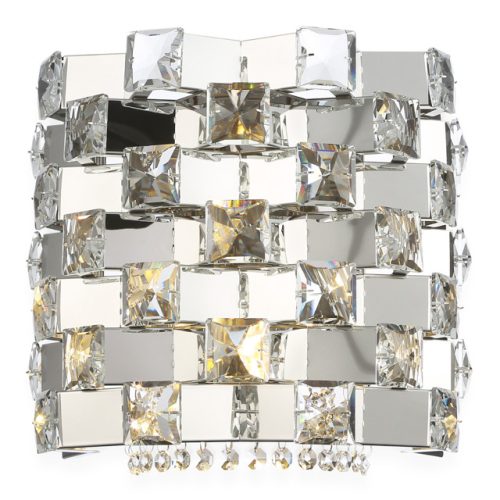 бра AMBRELLA High Light E14х2 40Вт хром/прозрачный