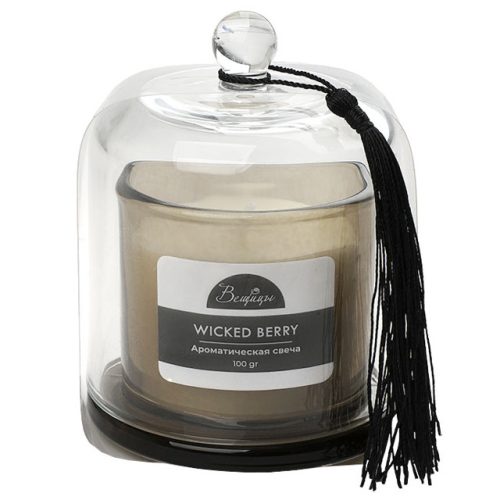 свеча в стакане ВЕЩИЦЫ Wicked Berry 8,3х11см 15ч/г  ароматизированная купол