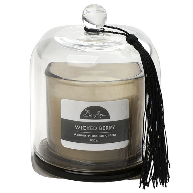 свеча в стакане ВЕЩИЦЫ Wicked Berry 8,3х11см 15ч/г ароматизированная купол