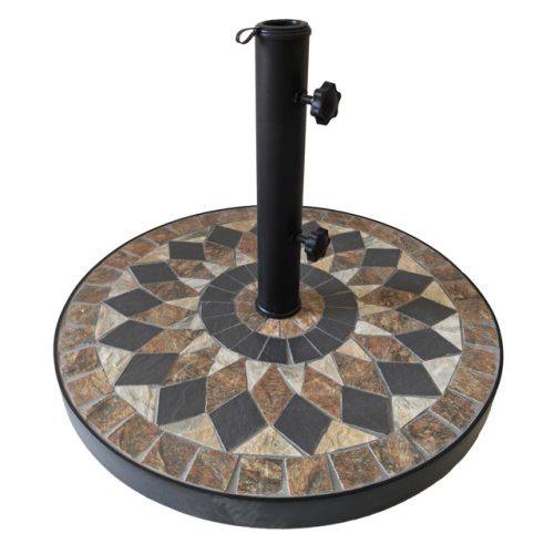 подставка для садового зонта 50см керамика, железо