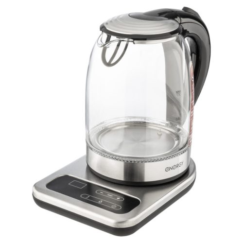 чайник ENERGY E-220E 2200Вт 1,7л стекло серебристый