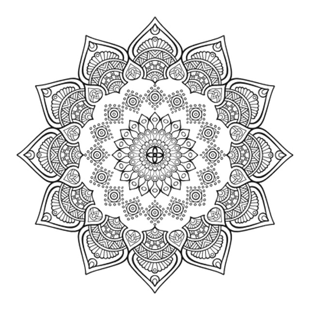 салфетки СЫКТЫВКАРСКИЕ Мандала 2-слойные 33х33см 20шт