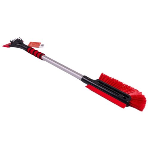щетка для снега OKTAN LEGION со скребком и водосгоном телескопическая 69-87см