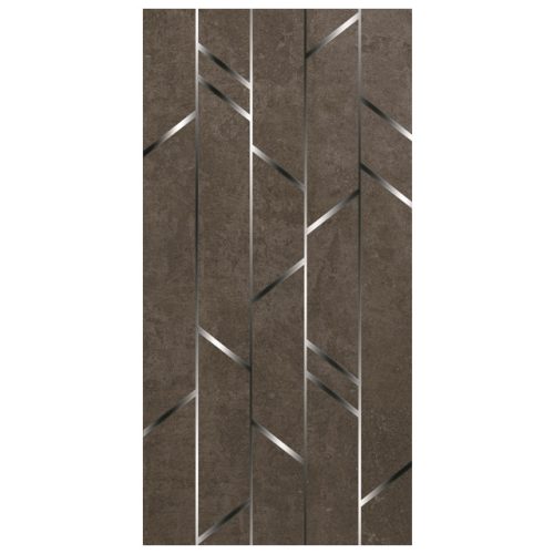 вставка настенная AXIMA Альбано D1 30х60 темная