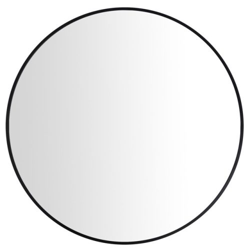 зеркало круглое в металлической раме VELLMAR D800мм черный