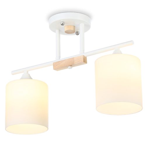 люстра потолочная AMBRELLA Traditional E27х2 40Вт белый/белый матовый