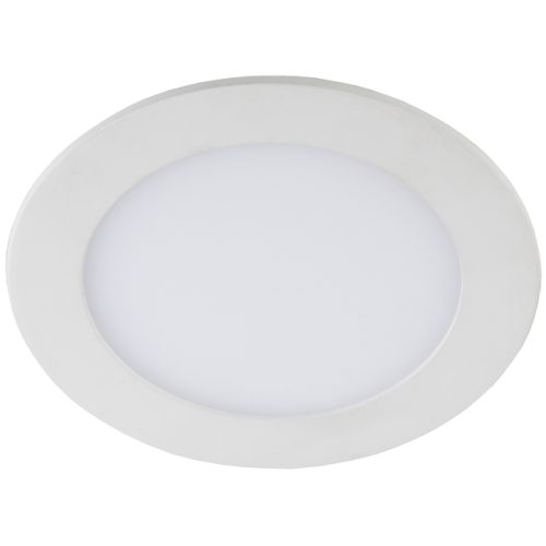 светильник встраиваемый LED ЭРА Flat 120мм 6Вт 4000К белый