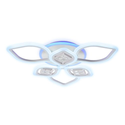 люстра потолочная AMBRELLA Acrylica LED 116Вт 6400К 8700Лм ПДУ белый