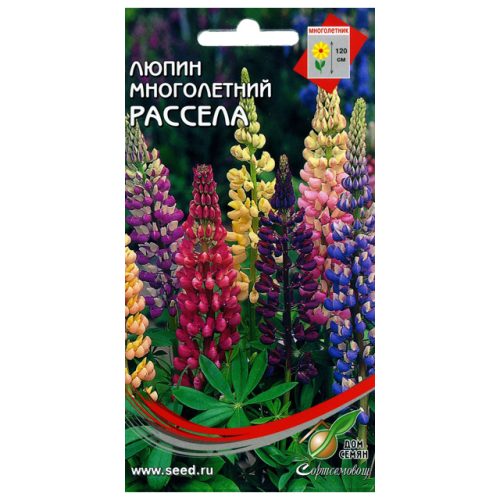 семена Люпин Рассела ДОМ СЕМЯН 0,52г