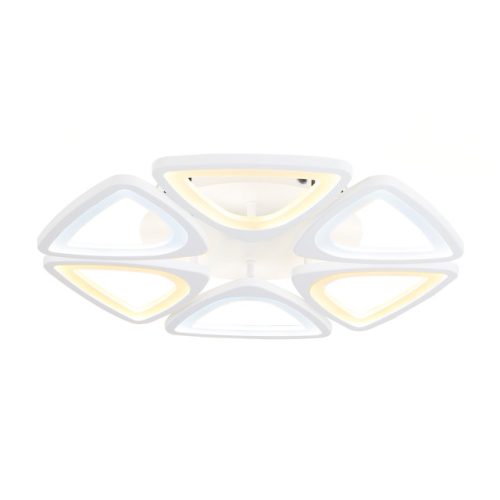 люстра потолочная AMBRELLA Acrylica LED 84Вт 6400К 7140Лм ПДУ белый