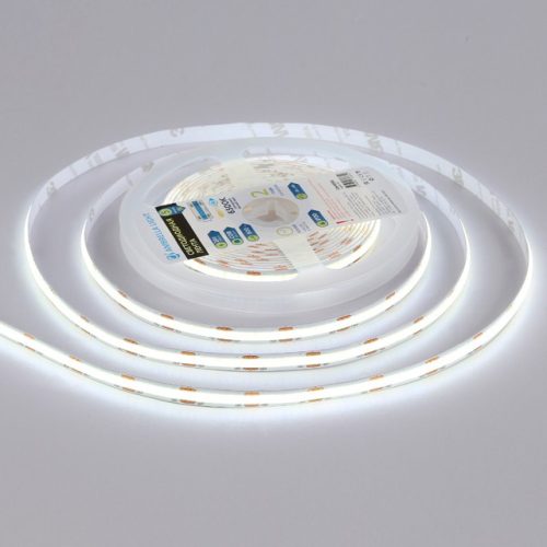 лента светодиодная AMBRELLA COB 10Вт/м 800Лм/м 6500К IP20 5м холодный белый
