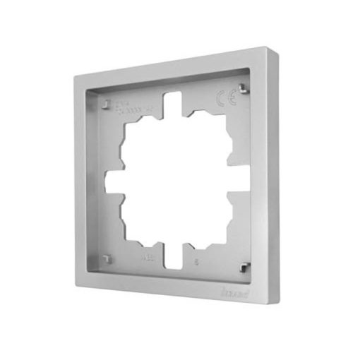 рамка 1 пост LEZARD Zima универсальная серый матовый