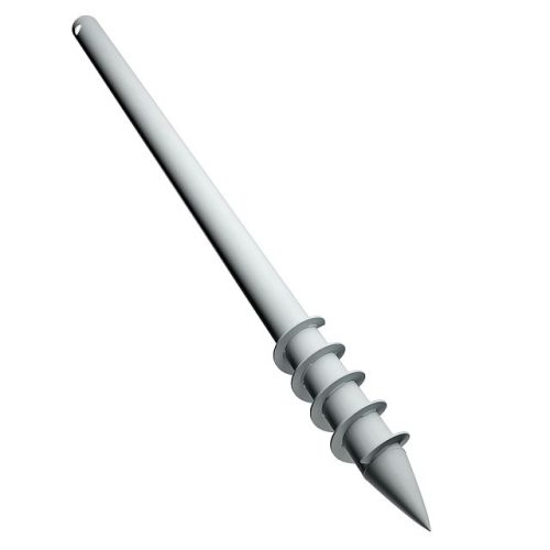 свая-шуруп Русская свая 1500х76x3мм