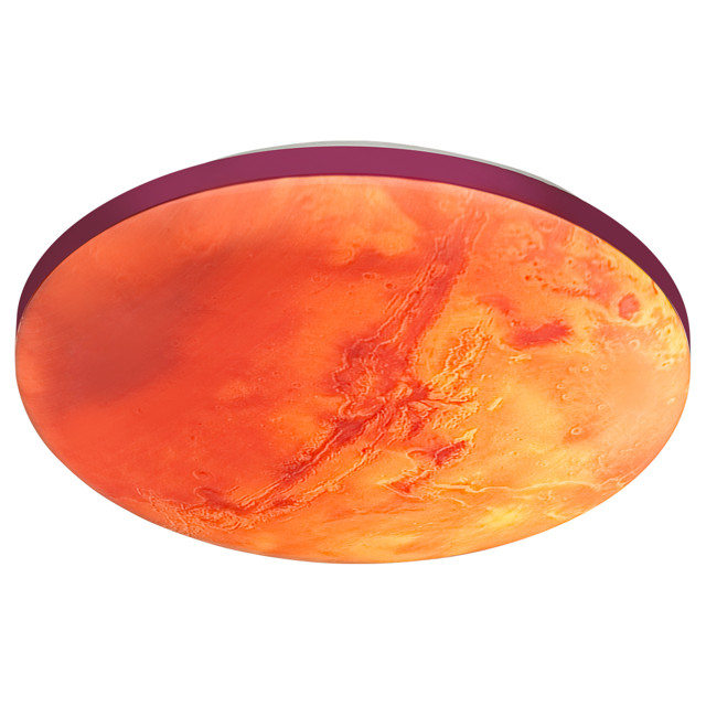 светильник настенно-потолочный СОНЕКС Pale Марс LED 76Вт 3000/6000К пластик металл разноцветный