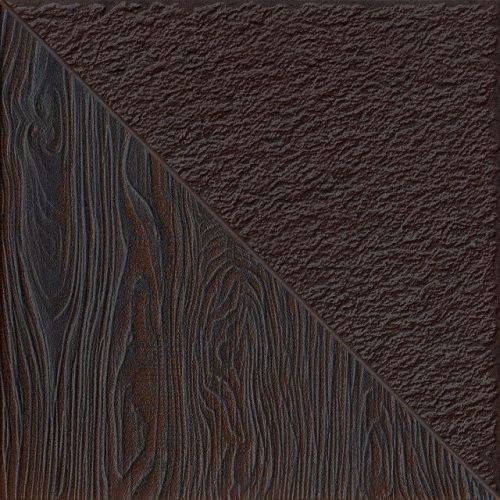 плитка клинкерная керамич. КЕРАМИН Мадера 4Д 29,8х29,8 коричневый