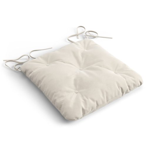 подушка для стула Дженни 380х420х50мм велюр Velutto 07 шампань