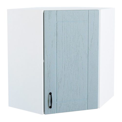 кухонный шкаф навесной угловой Блюз 600х600х720мм 1 дверь МДФ/ЛДСП