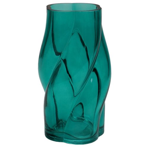 ваза ВЕЩИЦЫ 20см стекло бирюзовый