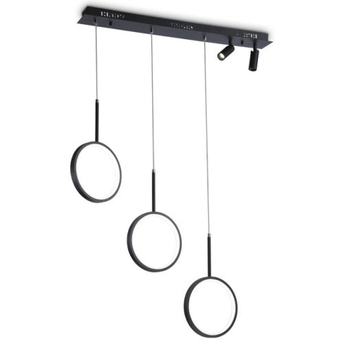 светильник подвесной AMBRELLA Comfort LED 59Вт 6400К 4425Лм ПДУ черный