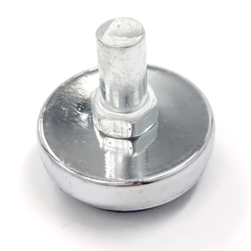 пятка опорная М10 R-13M регулируемая алюминий хром 2шт