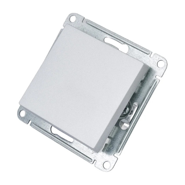 переключатель 1-клавишный Systeme Electric ATLASDESIGN схема 7 10АХ механизм алюминий