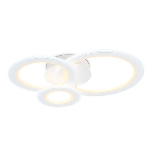 люстра потолочная AMBRELLA Acrylica LED 71Вт 6400К 4970Лм ПДУ белый