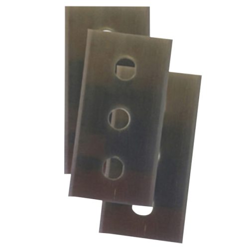 лезвия GEFU к скребку для стеклокерамики запасные 3шт нерж.сталь