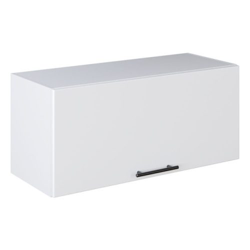 кухонный шкаф навесной Белый лед 360х800х312мм 1 дверь МДФ/ЛДСП