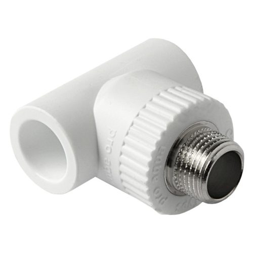 тройник PRO AQUA 20мм х 1/2" НР полипропиленовый