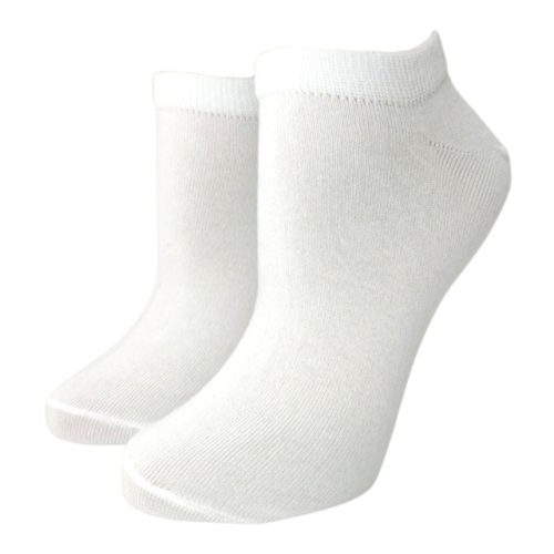 носки CINEMA однотонные укороченные размер 23 женские белый