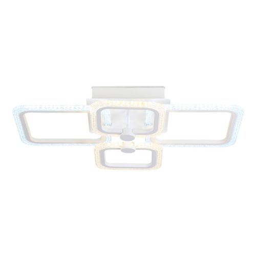 люстра потолочная AMBRELLA Acrylica LED 62Вт 6400К 4650Лм ПДУ белый