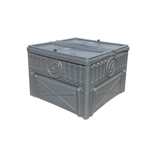 компостер Урожай 1100л пластик серый