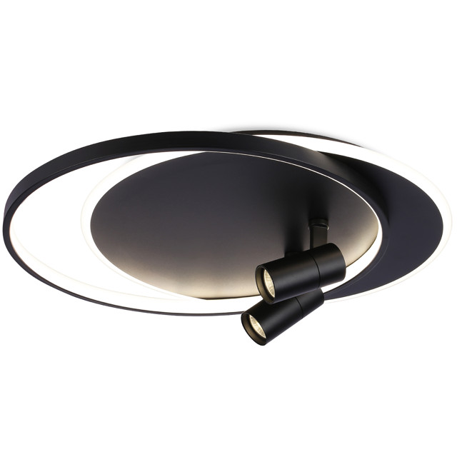 светильник настенно-потолочный AMBRELLA Comfort LED 3000K-6400K 65Вт черный