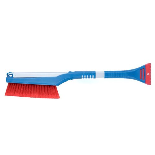 щетка для снега AUTOVIRAZH 64-89см со скребком телескопическая