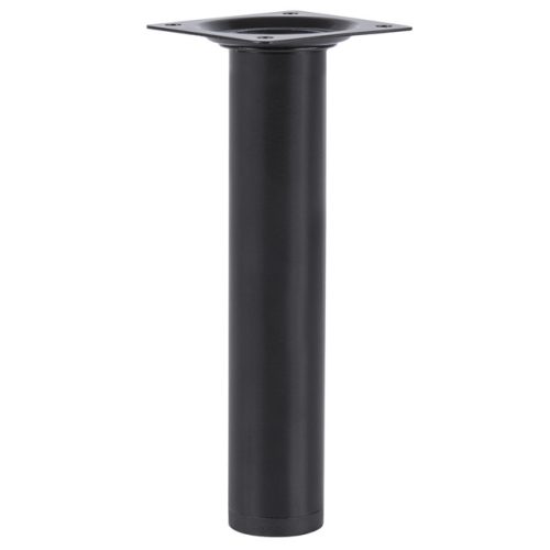 ножка круглая 30х100мм черный