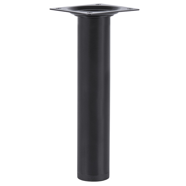 ножка круглая 30х100мм черный