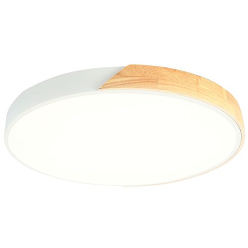 светильник настенно-потолочный AMBRELLA Orbital LED 36Вт 5000K круглый белый/светлое дерево