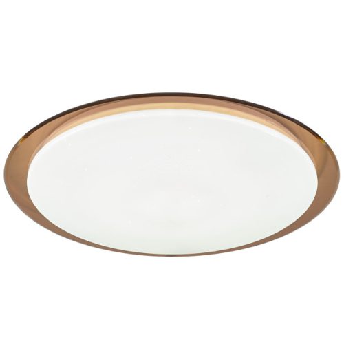 светильник светодиодный ЭРА Saturn LED 70Вт 5950Лм с пультом ДУ бронза