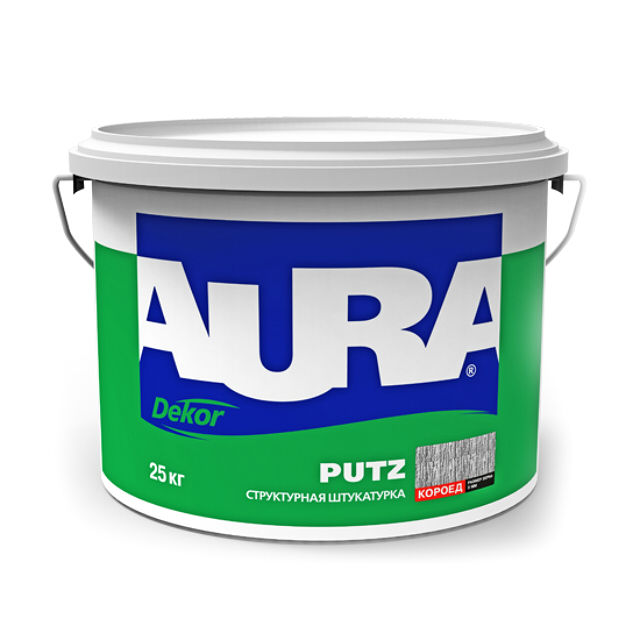 штукатурка декор. AURA PUTZ DECOR 25кг, короед 2,0-2,5мм, арт.12512