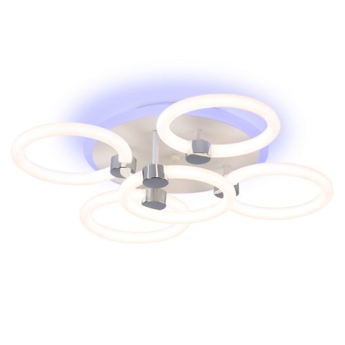 люстра потолочная AMBRELLA Acrylica LED 70Вт 6400К 5250Лм ПДУ белый