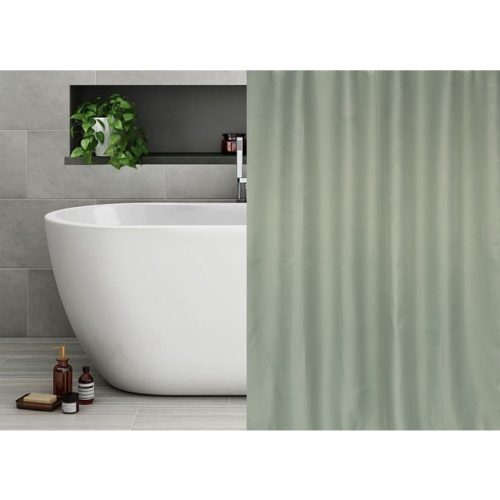 занавеска для ванной VITARTA 180х180см полиэстер зеленая