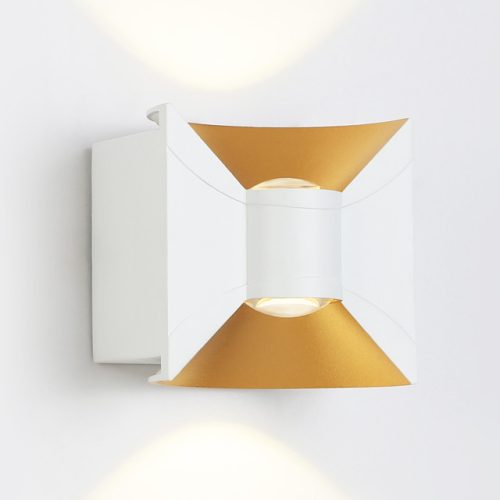 светильник уличный настенный AMBRELLA Garden LED 4200K 6Вт белый золото