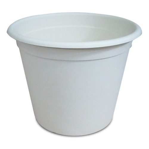 горшок 13л d32см h25,8см слоновая кость пластик