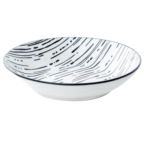 тарелка ELRINGTON Mila Zana 20см глубокая керамика