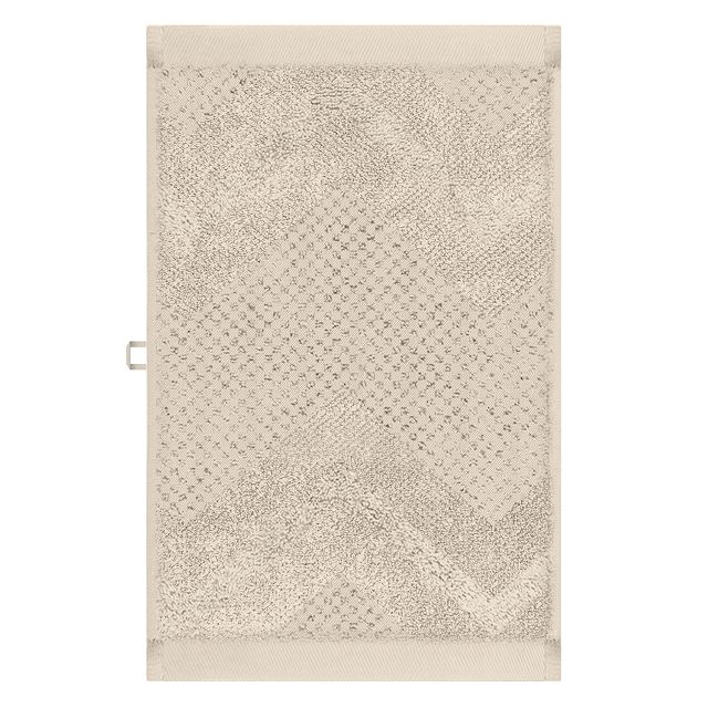 полотенце махр.TODELIA Crocheting 30х50см молочное, арт.ПТА1715-6544/6919,567