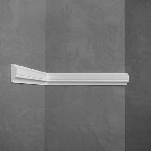 молдинг СТЕНОПОЛ 2000х31х10мм белый, арт.C7116