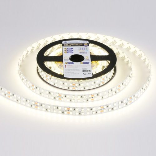 лента светодиодная AMBRELLA 24 Вт/м 2800Лм/м 4500К  IP20 5м дневной белый